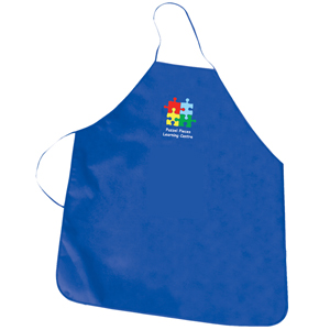 NW4477-C
	-NON WOVEN PROMOTIONAL APRON
	-Royal Blue (Clearance Minimum 270 Units)